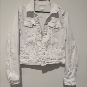 Kut from the Kloth White Jean Jacket